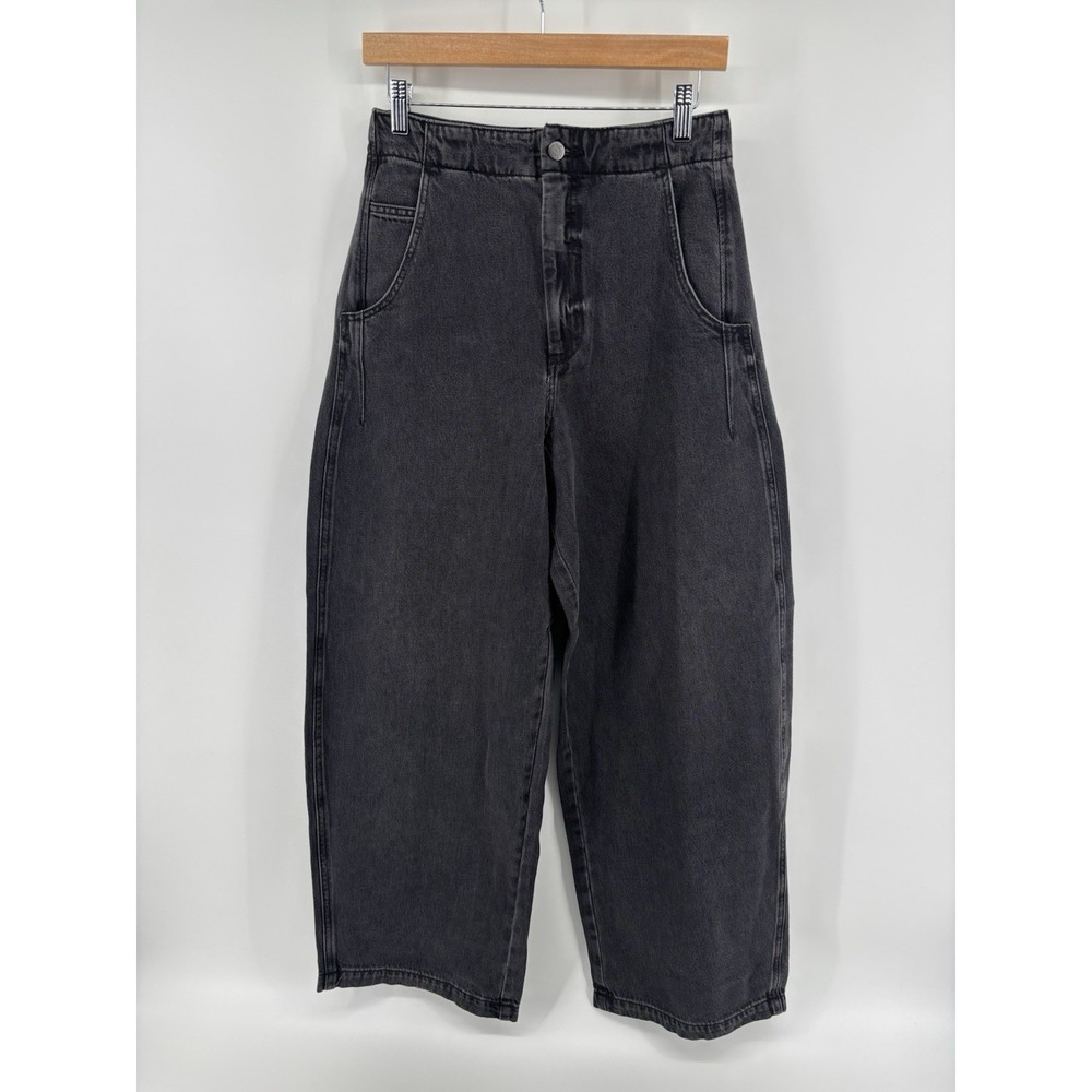 NWT Pistola Lottie High Rise Relaxed Bowed Leg Jeans 27 (meas 28) Barrel $208 - Picture 6 of 16